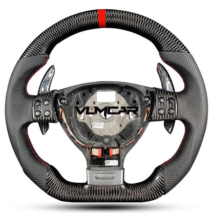 Private custom carbon Fiber steering wheel For Volkswagen Golf 5/ MK5/ GTI/with carbon shift paddles