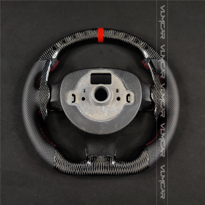 Private custom carbon Fiber steering wheel For Volkswagen Golf 5/ MK5/ GTI/with carbon shift paddles