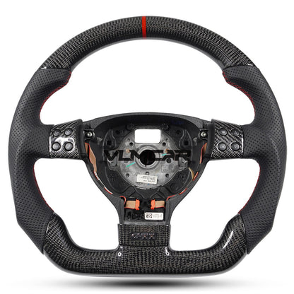 Private custom carbon Fiber steering wheel For Volkswagen Golf 5/ MK5/ GTI/without paddles holes