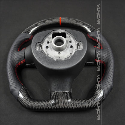 Private custom carbon Fiber steering wheel For Volkswagen Golf 5/ MK5/ GTI/without paddles holes