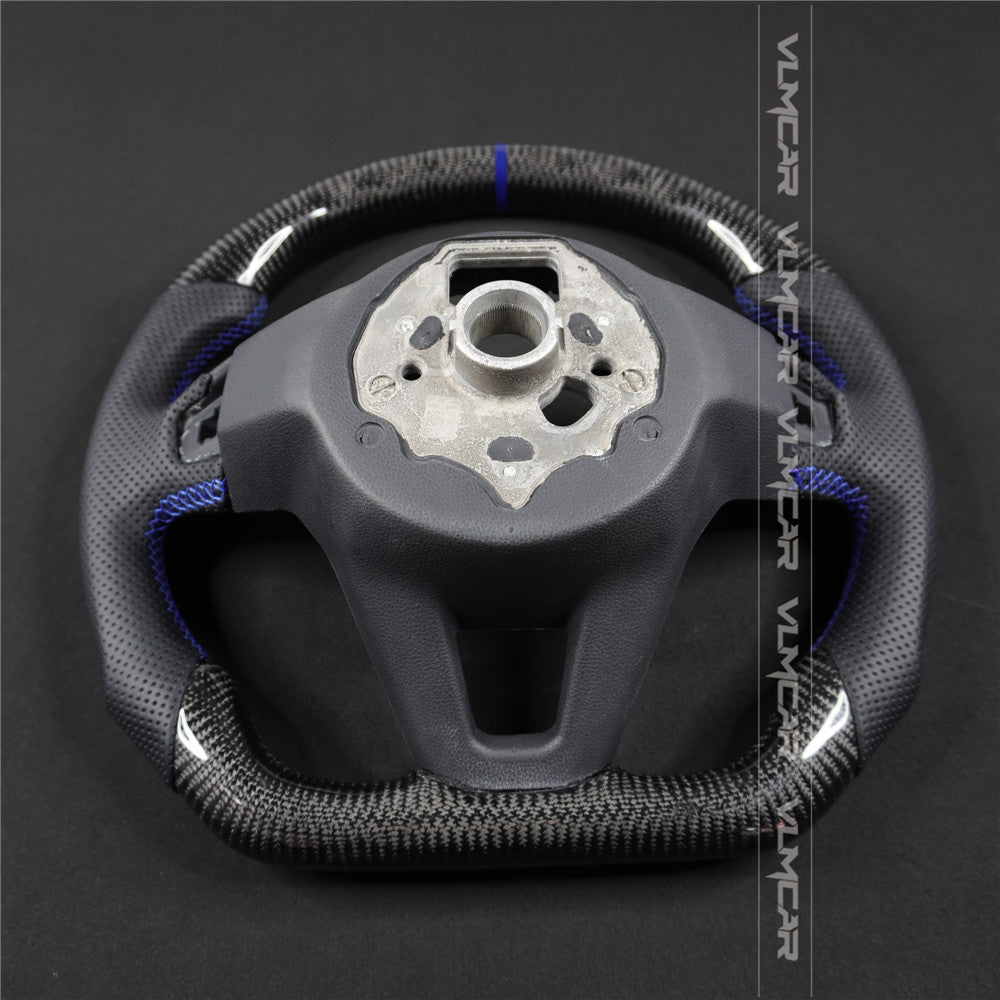 Private custom carbon Fiber steering wheel For Volkswagen Golf 8/MK8/R