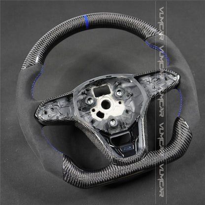 Private custom carbon Fiber steering wheel For Volkswagen Golf 8/MK8/R