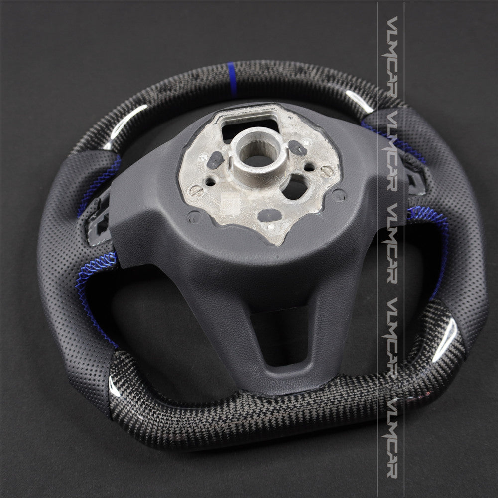 Private custom carbon Fiber steering wheel For Volkswagen Golf 8/MK8/R