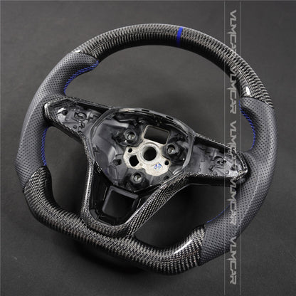 Private custom carbon Fiber steering wheel For Volkswagen Golf 8/MK8/R