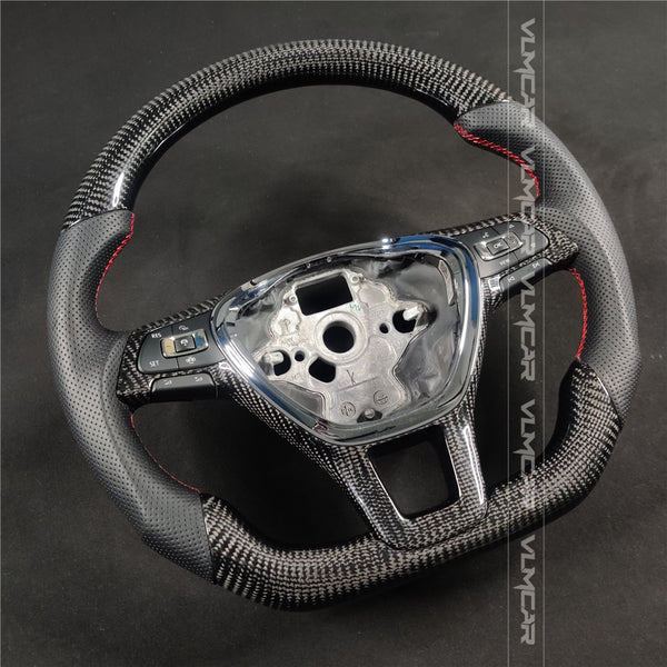 Private custom carbon Fiber steering wheel For Volkswagen Golf normal/Regular MK7/MK7.5 dsg/Manual