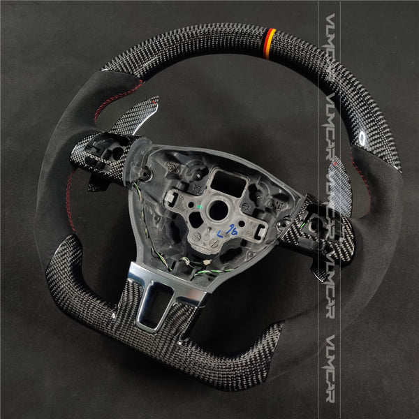 Private custom carbon Fiber steering wheel For Volkswagen Jetta/Passat