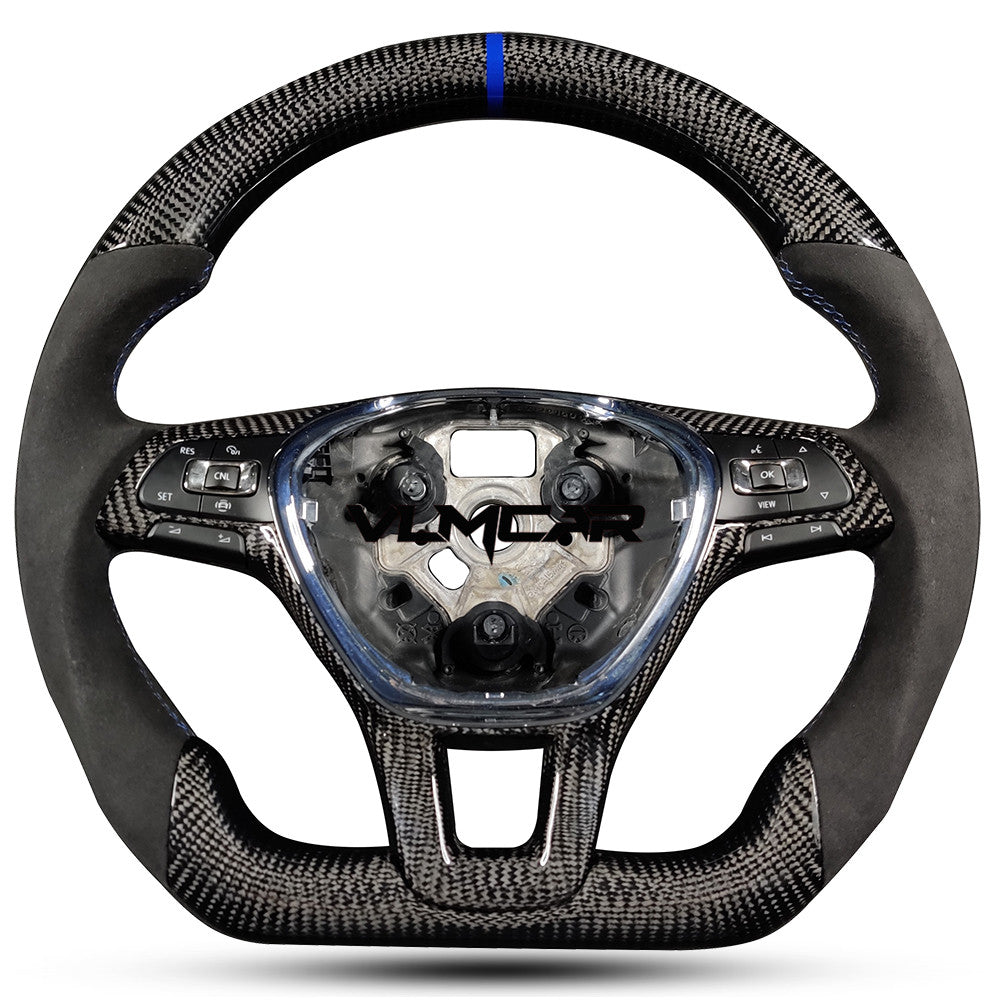 Private custom carbon Fiber steering wheel For Volkswagen POLO