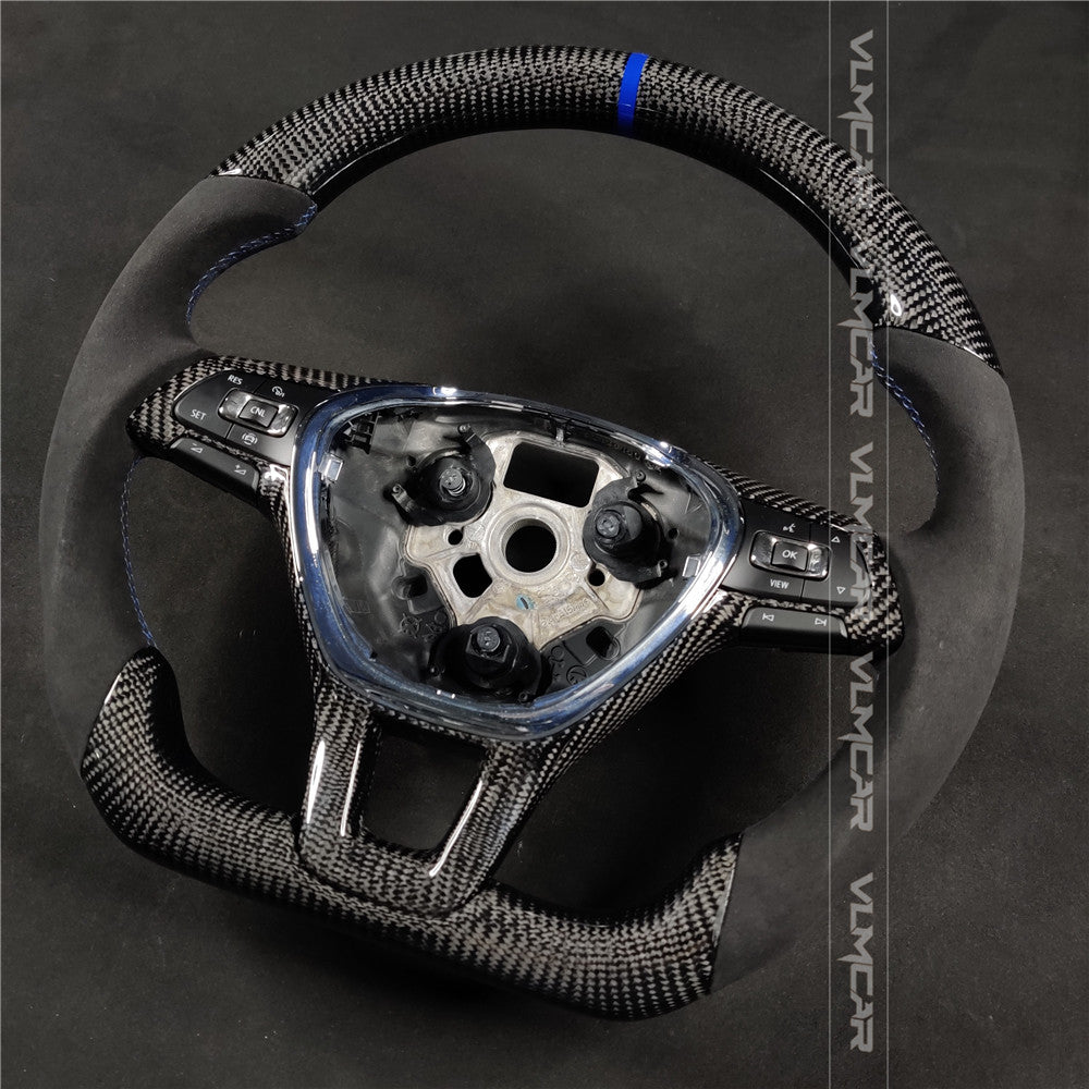 Private custom carbon Fiber steering wheel For Volkswagen POLO