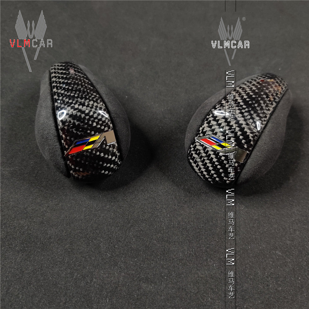 Private custom carbon fiber shift knob for Cadillac CTS V2