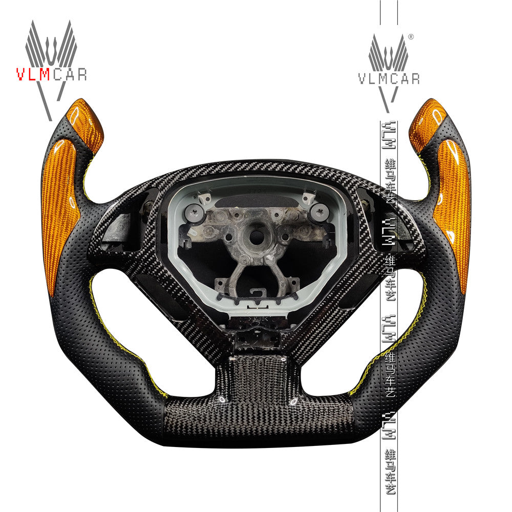 Private custom carbon fiber steering wheel For Infiniti G37