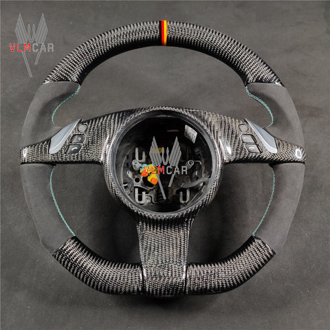 Private custom carbon fiber steering wheel For Porsche 911.2 971 959 718 macan 9Y0 racing wheel convertible