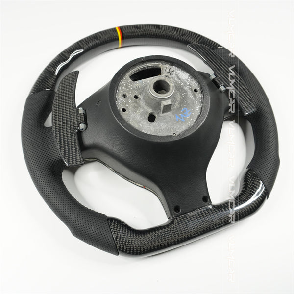 Private custom carbon fiber steering wheel for BMW 3 Series E46/M3 With carbon shift paddles