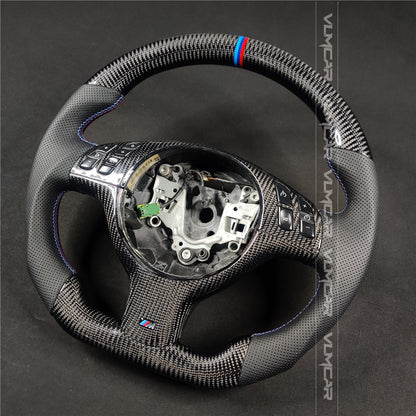 Private custom carbon fiber steering wheel for BMW 3 Series E46/M3 Without shift paddles holes