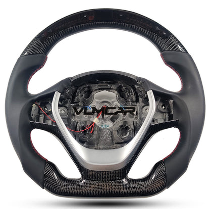 Private custom carbon fiber steering wheel for BMW 3 Series F30/F35 With shift LED display