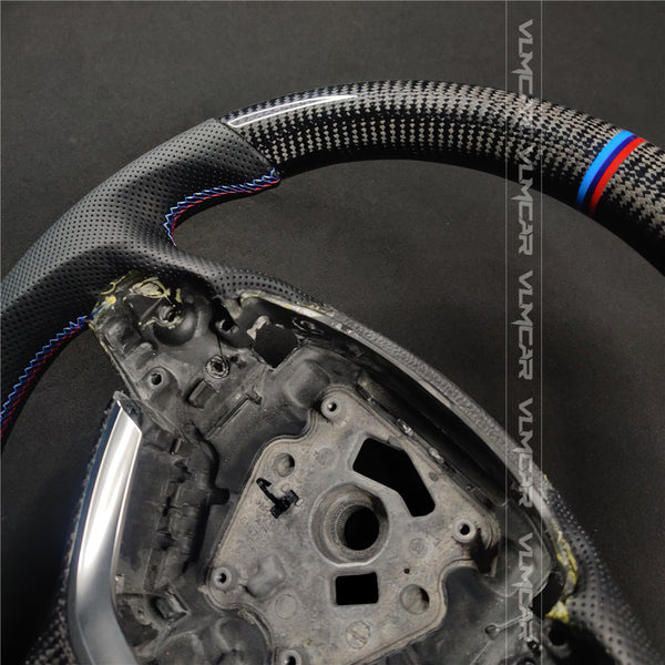 Private custom carbon fiber steering wheel for BMW 5 series F10