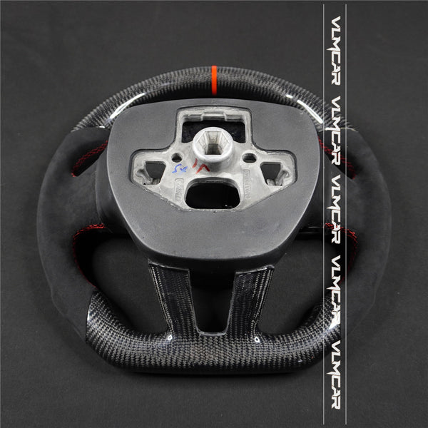 Private custom carbon fiber steering wheel for Ford focus