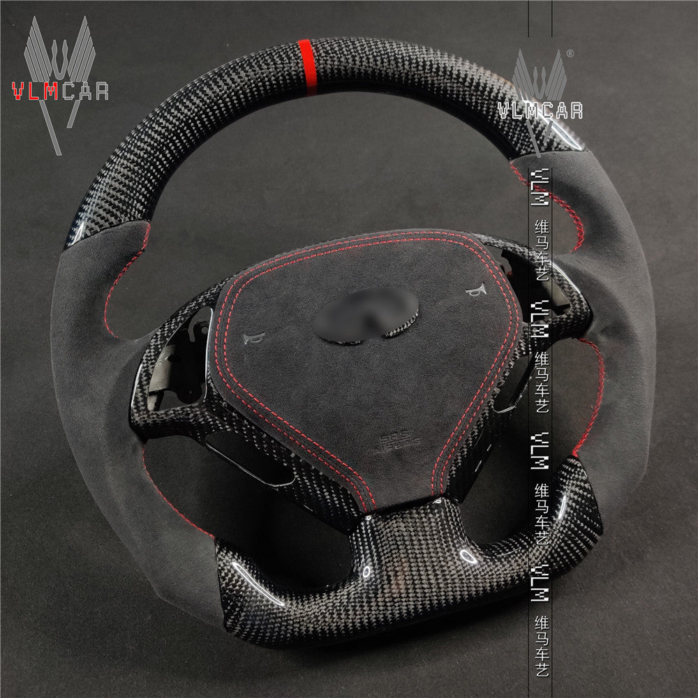 Private custom carbon fiber steering wheel for Infiniti G37/G25