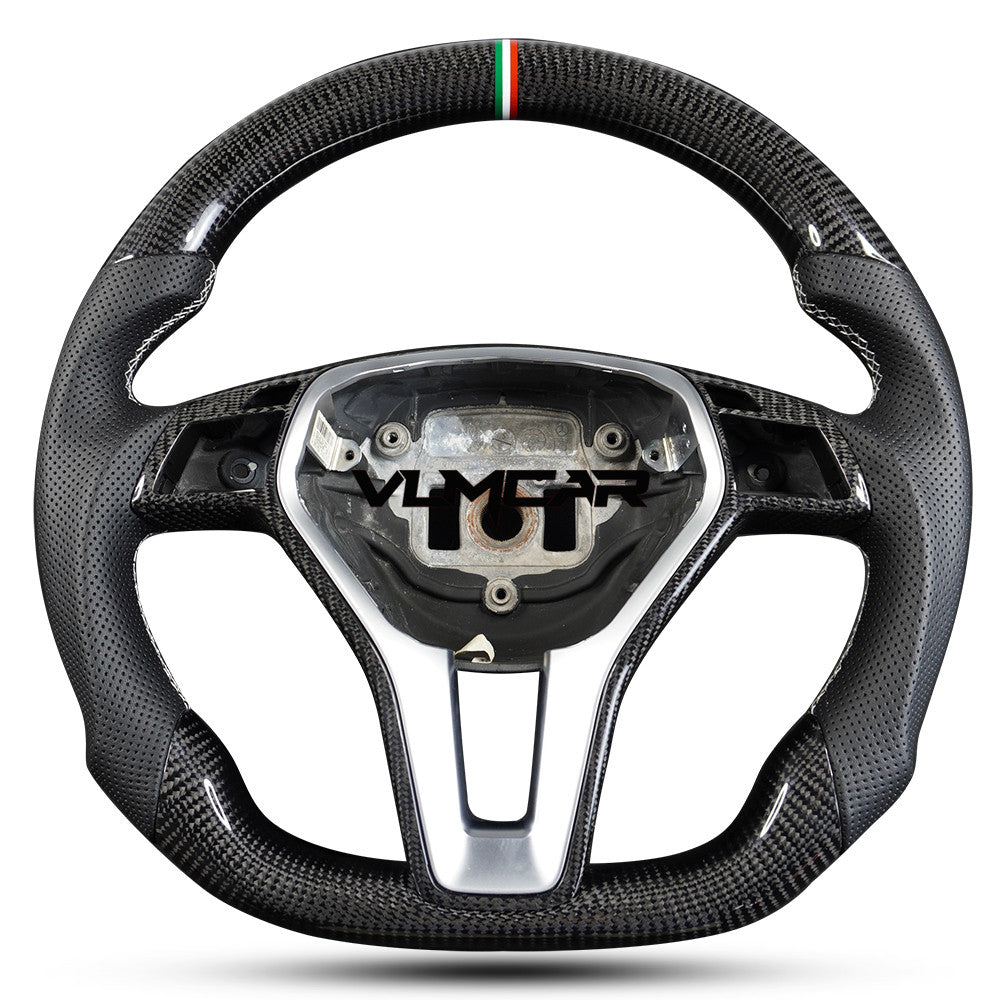 Private custom carbon fiber steering wheel for Mercedes Benz C-class W204 /AMG/ E-class /W212