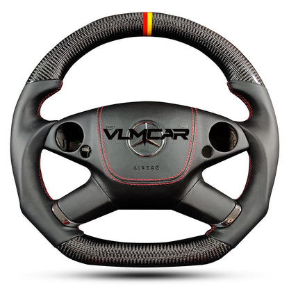 Private custom carbon fiber steering wheel for Mercedes Benz E-class W212