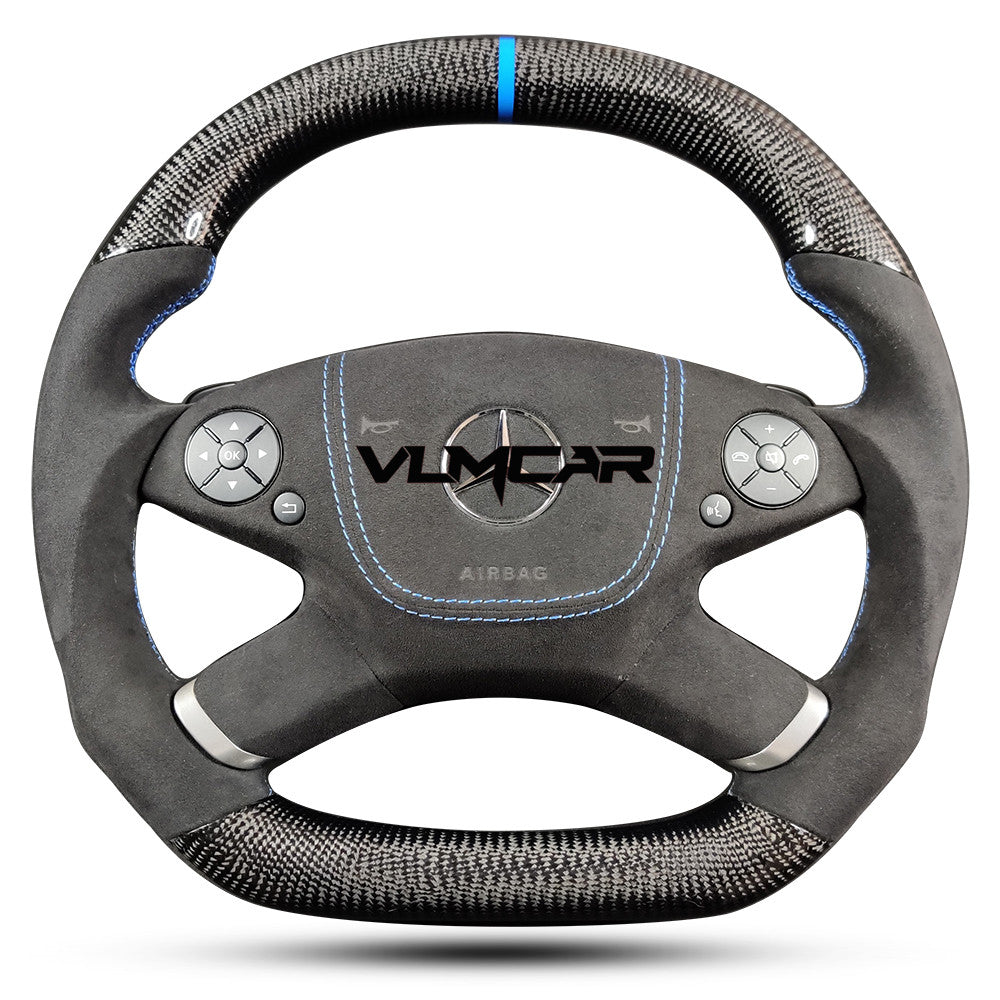 Private custom carbon fiber steering wheel for Mercedes Benz E-class W212