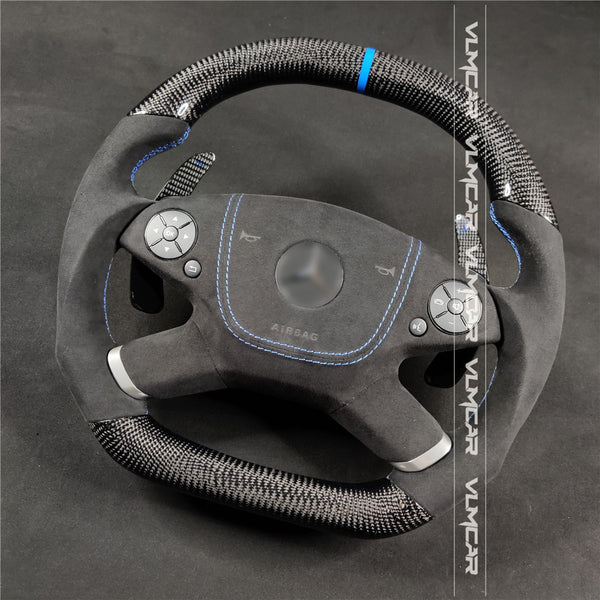 Private custom carbon fiber steering wheel for Mercedes Benz E-class W212