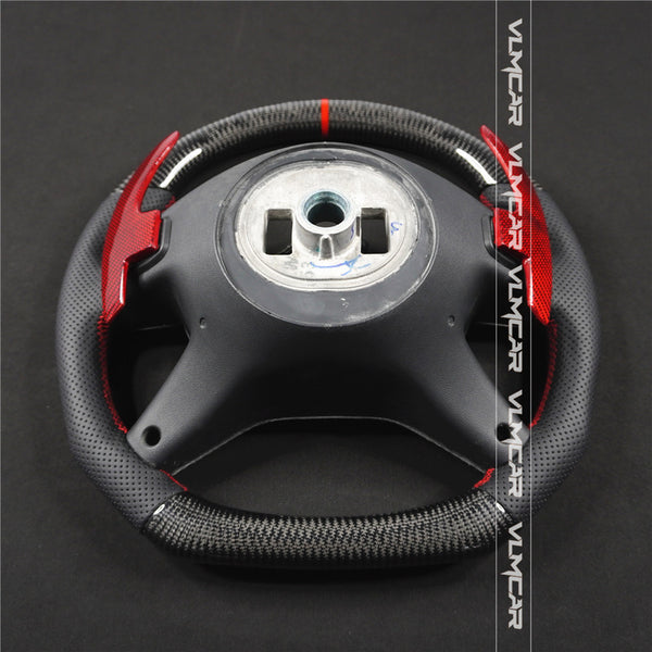 Private custom carbon fiber steering wheel for Mercedes Benz ML/GL/G/ W166 /W463 with shift paddles