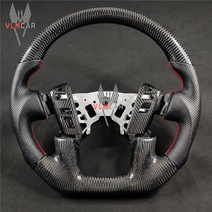 Private custom carbon fiber steering wheel for Nissan patrol y62