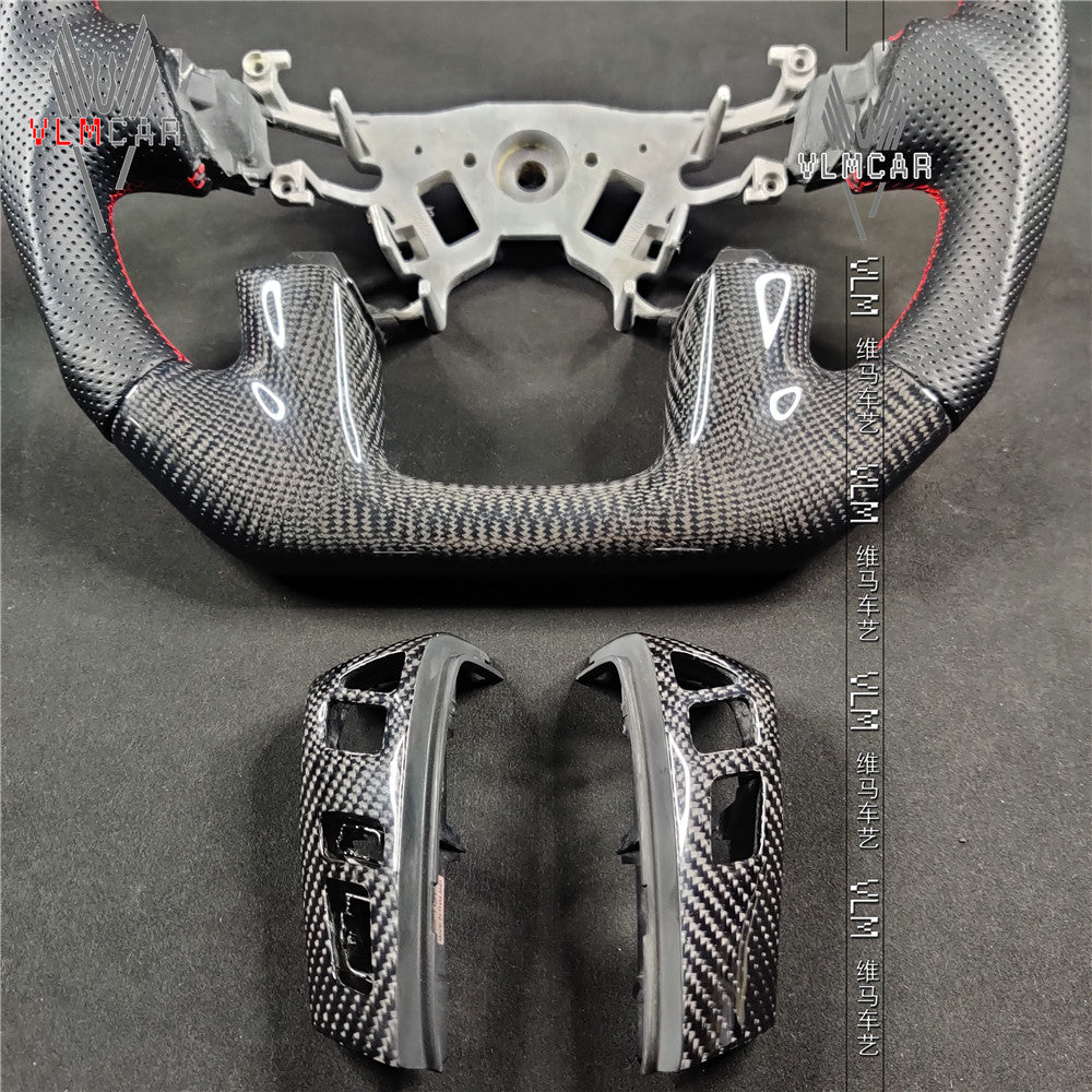 Private custom carbon fiber steering wheel for Nissan patrol y62