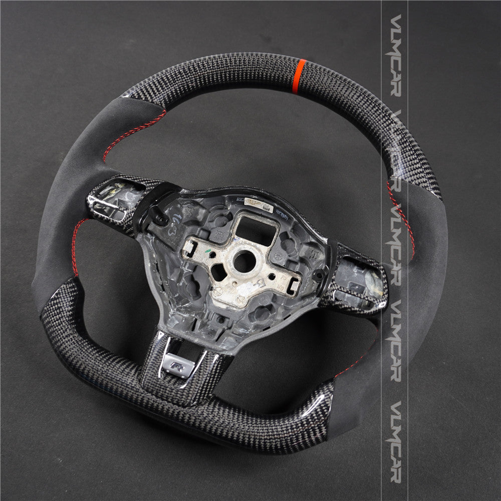 Private custom carbon fiber steering wheel for Volkswagen Golf  MK6/GTI