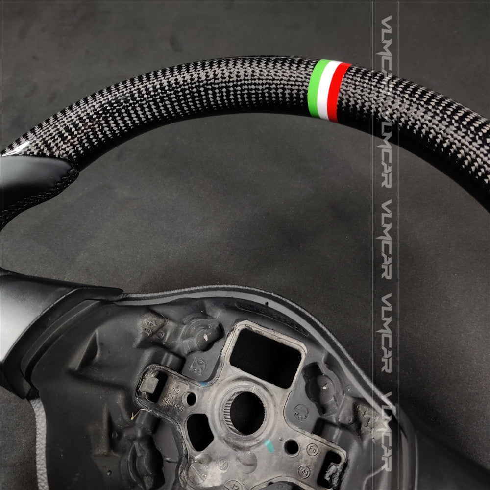 Private custom carbon fiber steering wheel for Volkswagen normal Golf 6/MK6