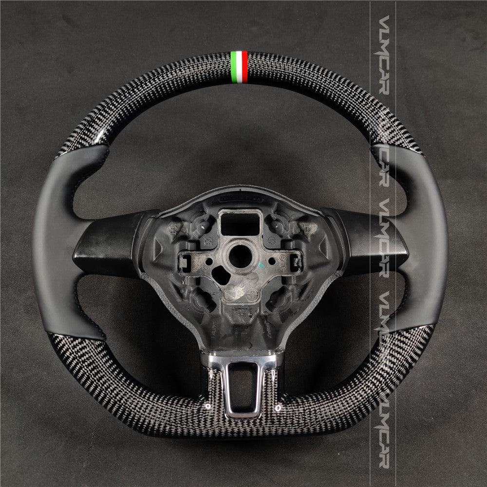 Private custom carbon fiber steering wheel for Volkswagen normal Golf 6/MK6
