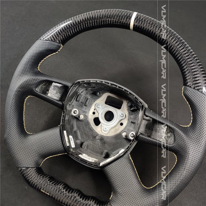 Private custom carbon fiber steering wheel for audi A3/A4/A6/S/RS/Q5/Q7