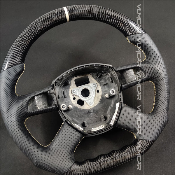 Private custom carbon fiber steering wheel for audi A3/A4/A6/S/RS/Q5/Q7