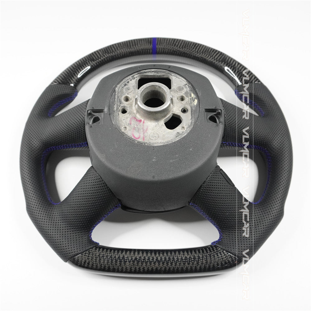 Private custom carbon fiber steering wheel for audi A3/A4/A6/S/RS/Q5/Q7