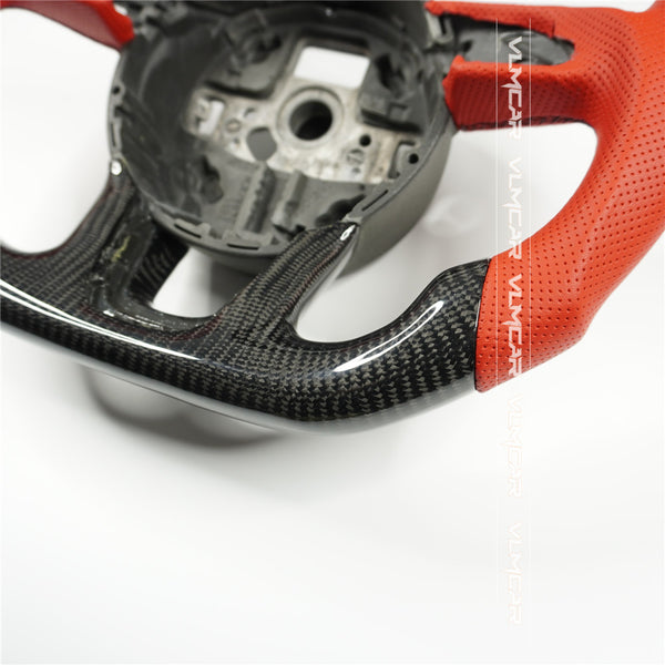 Private custom carbon fiber steering wheel  for audi Q5