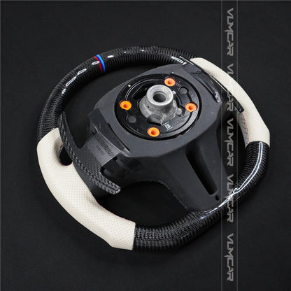 Private custom carbon fiber steering wheel for bmw 3/5/8 Series/x5/x6/G20/G30/G05