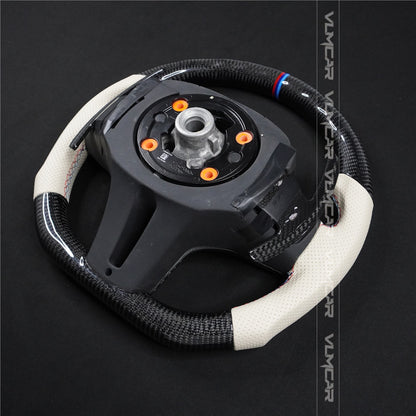 Private custom carbon fiber steering wheel for bmw 3/5/8 Series/x5/x6/G20/G30/G05