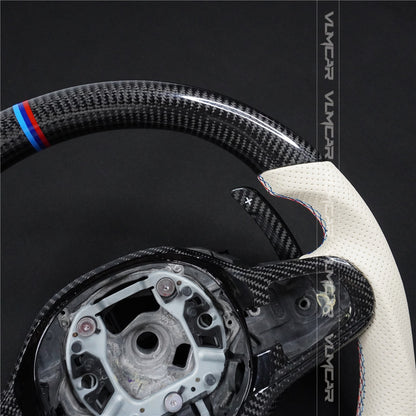 Private custom carbon fiber steering wheel for bmw 3/5/8 Series/x5/x6/G20/G30/G05