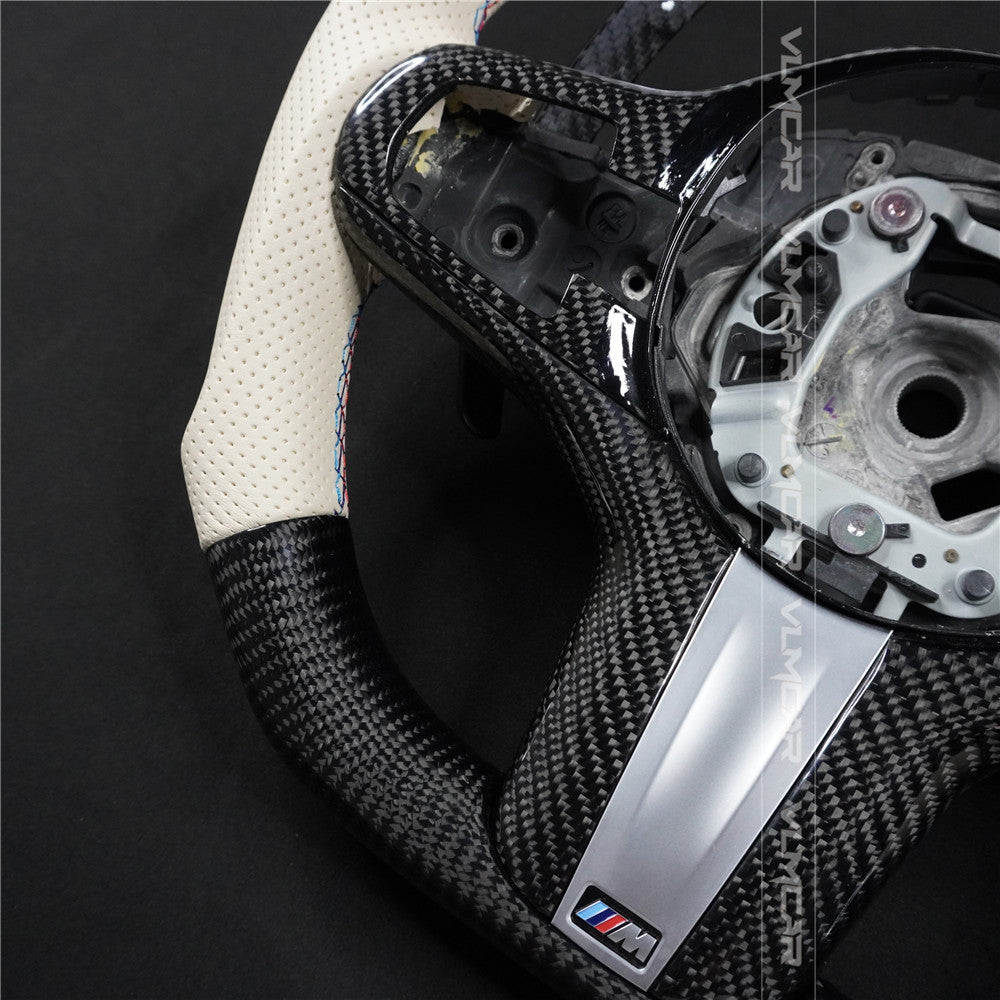 Private custom carbon fiber steering wheel for bmw 3/5/8 Series/x5/x6/G20/G30/G05