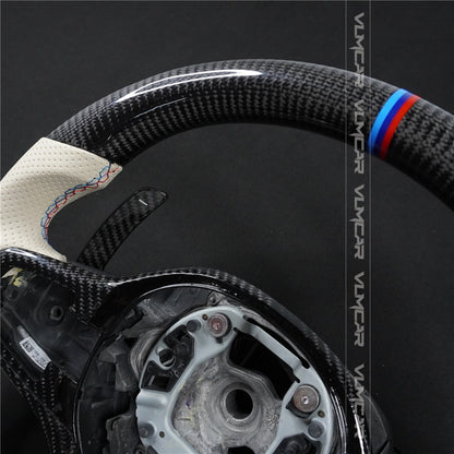 Private custom carbon fiber steering wheel for bmw 3/5/8 Series/x5/x6/G20/G30/G05