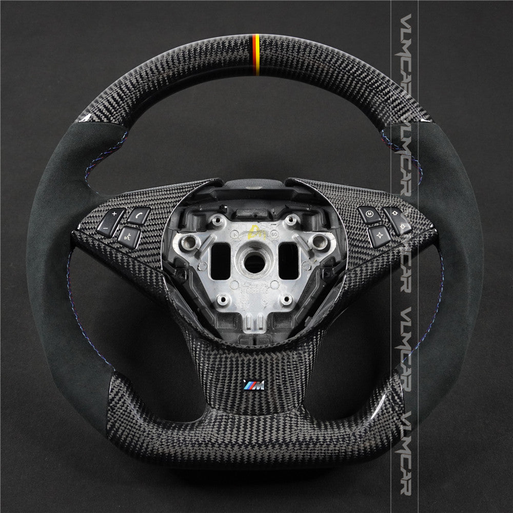 Private custom carbon fiber steering wheel for bmw 5 series /E60/M5