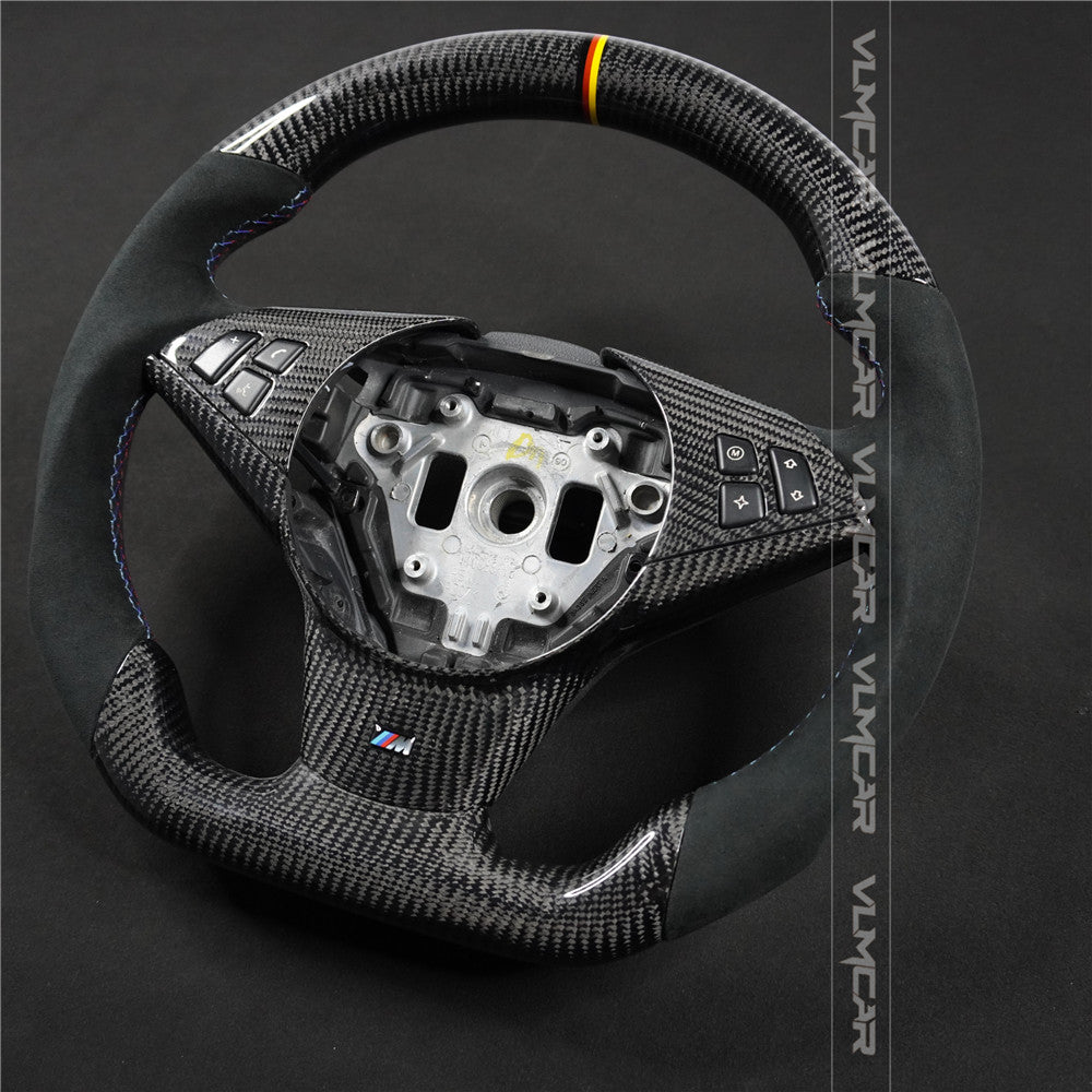 Private custom carbon fiber steering wheel for bmw 5 series /E60/M5