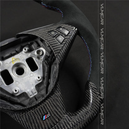 Private custom carbon fiber steering wheel for bmw 5 series /E60/M5