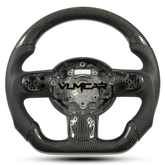 Private custom carbon fiber steering wheel for bmw MINI cooper R56/with paddle holes