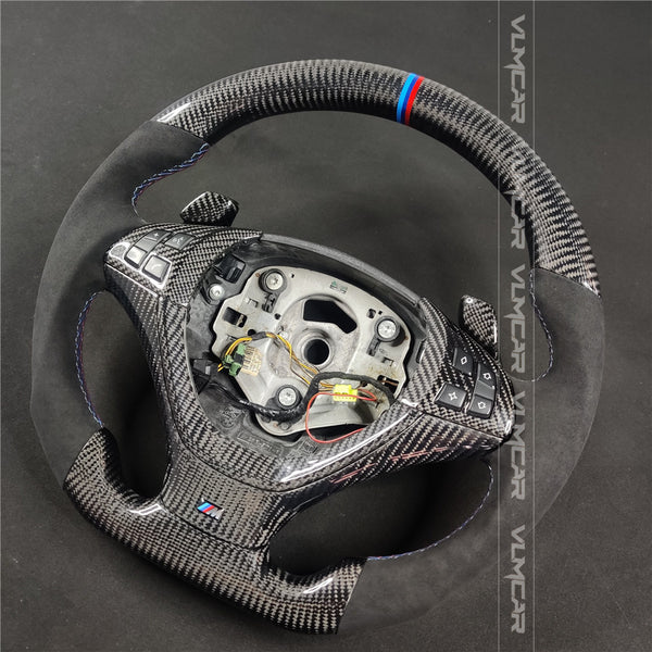 Private custom carbon fiber steering wheel for bmw X5 /X6/E70/E71