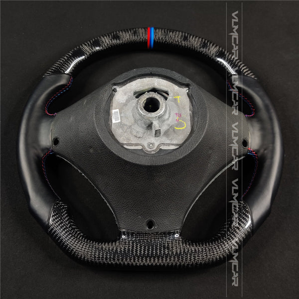 Private custom carbon fiber steering wheel for bmw X5 /X6/E70/E71 /without paddles holes