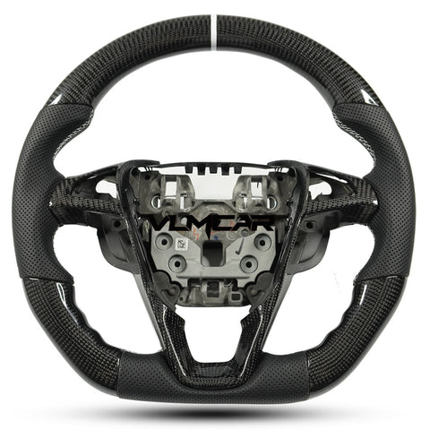 Private custom carbon fiber steering wheel for ford mondeo