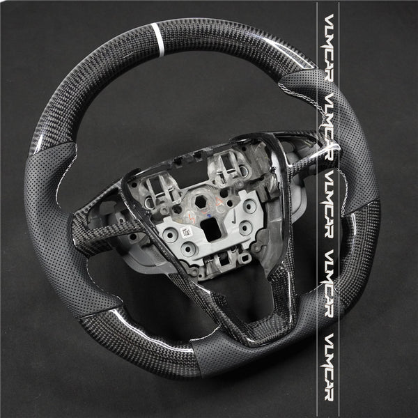 Private custom carbon fiber steering wheel for ford mondeo