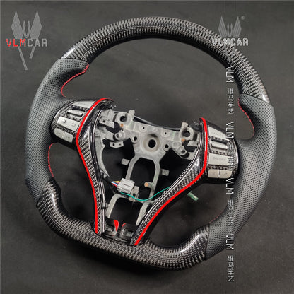 Private custom carbon fiber steering wheel  racing car wheel For Nissan New Teana New Qashqai