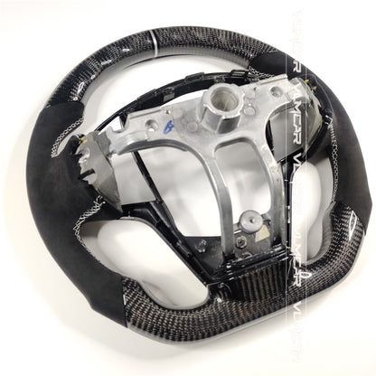 Private custom carbon fiber steering wheels with suede for Cadillac ATS /CTS -V3